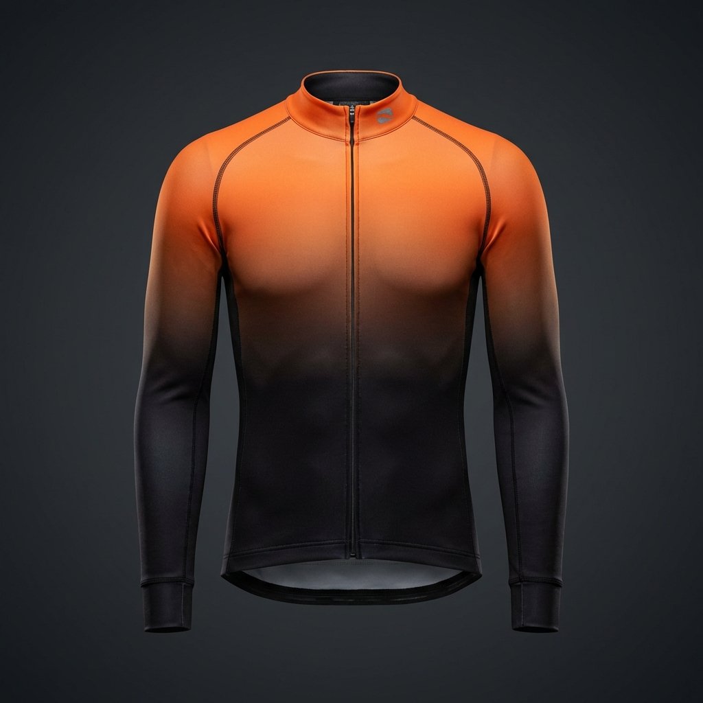 Jersey manga larga para ciclismo